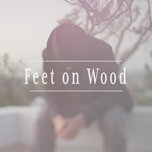Feet on Wood
