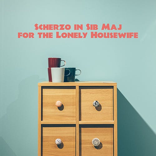 Scherzo in Sib Maj for the Lonely Housewife album cover