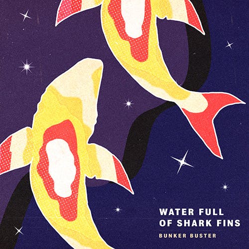 Water Full of Shark Fins