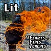Lit Flames, Fires and Torches album cover