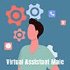Virtual Assistant Male album cover