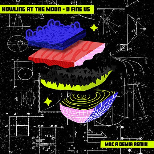 Howling at the Moon - Mac A DeMia Remix album cover