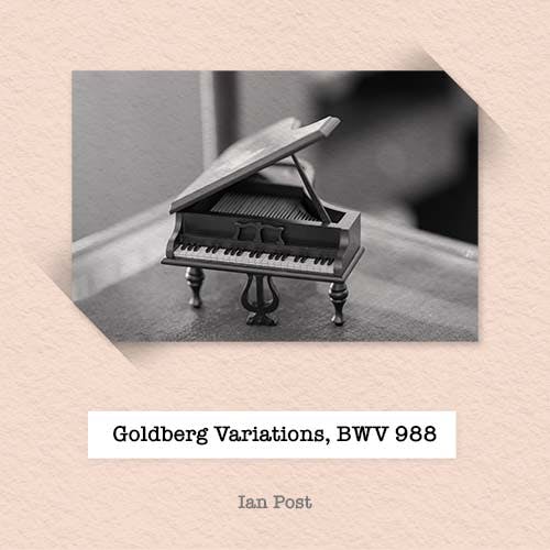 Goldberg Variations, BWV 988 album cover