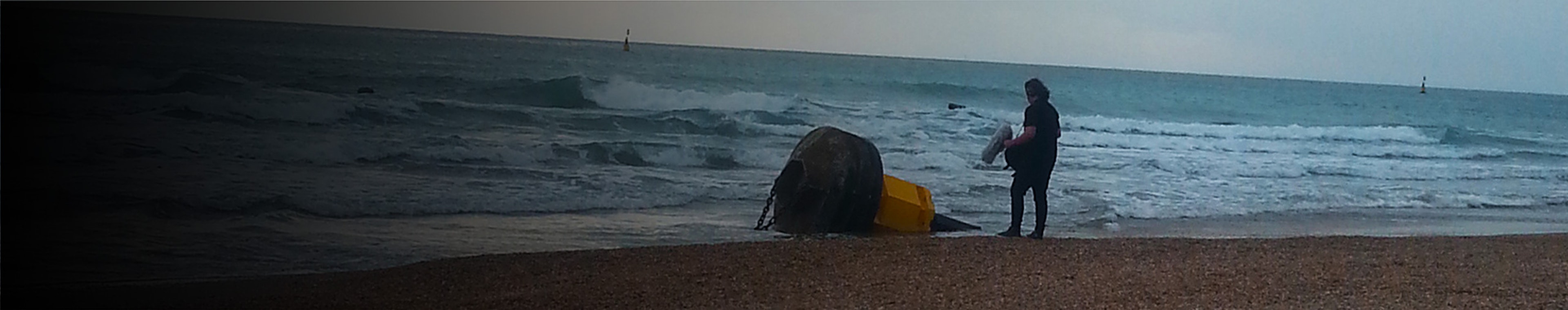 Fresh Soundscapes - Big Waves Crashing, Water Rushing Through Rocks by Skyes Audio