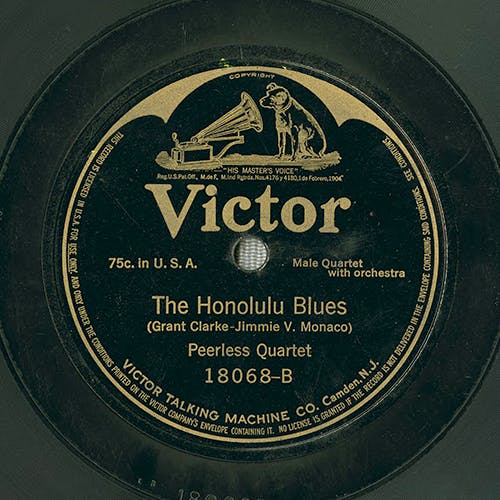 The Honolulu Blues album cover